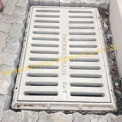 THERMODRAIN FRP / GRP / Composite Water Gully Covers Vs Cast Iron / Ductile Iron Water Gully Covers